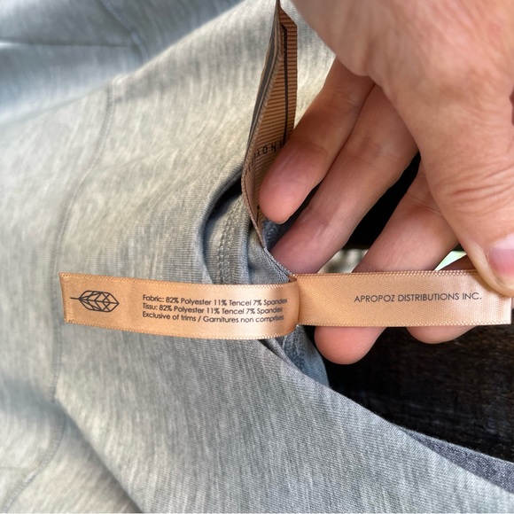 Indygena Rilascio Heathered Gray Dress Sz L - Picture 9 of 16